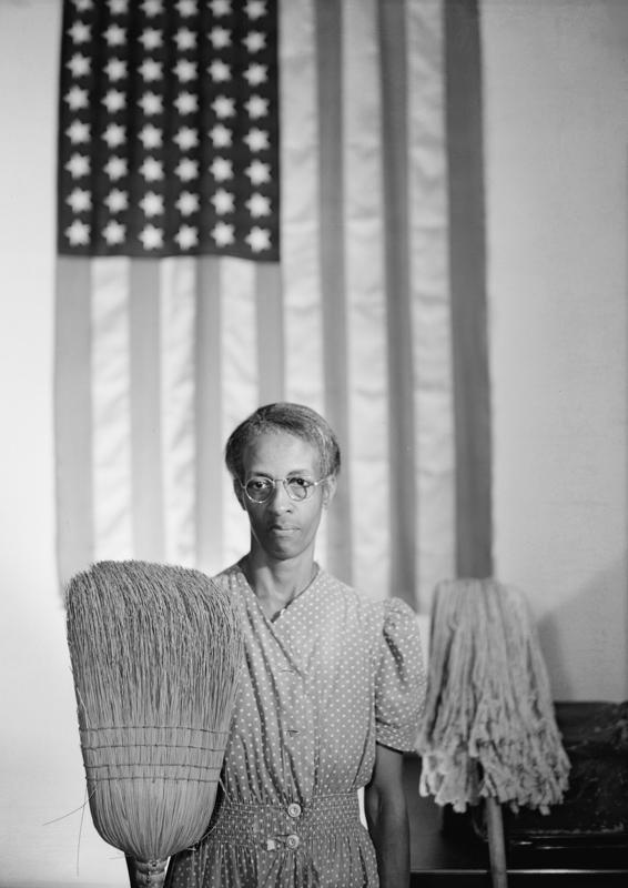 Gordon Parks, American Gothic, Washington, D.C. (1942)