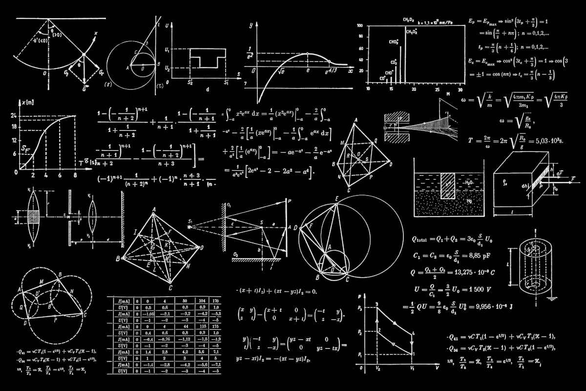 A blackboard covered in logical notation and diagrams
