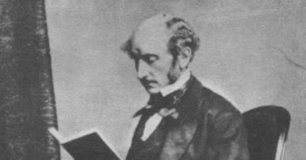 Photograph of John Stuart Mill, c. 1870.