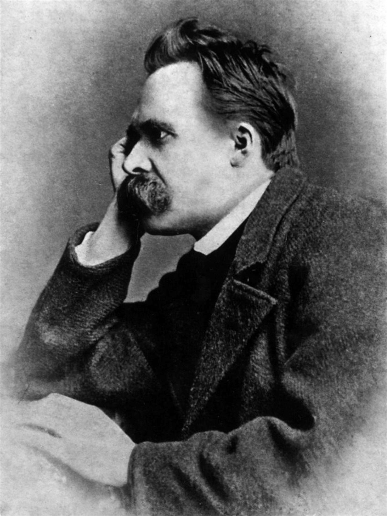 Photograph of Friedrich Nietzsche, 1882.